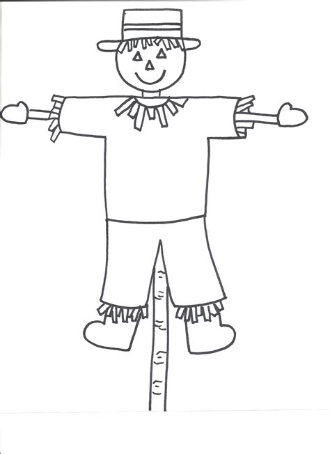 Blank Scarecrow Template