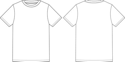 Blank T Shirt Design Template