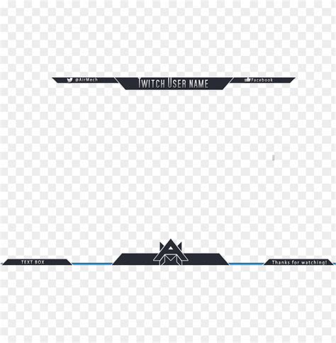 Blank Twitch Overlay Template