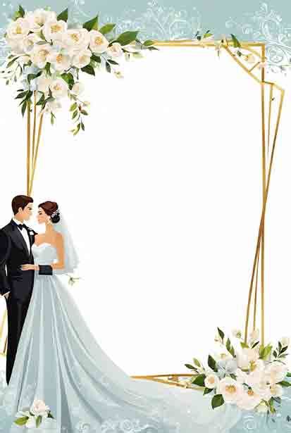 Blank Wedding Invitation Templates