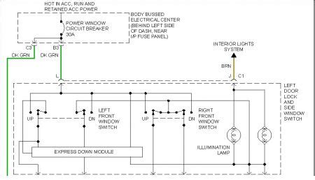 Blazer Power Window Wiring Diagram