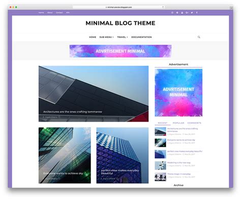 Blogger Free Template