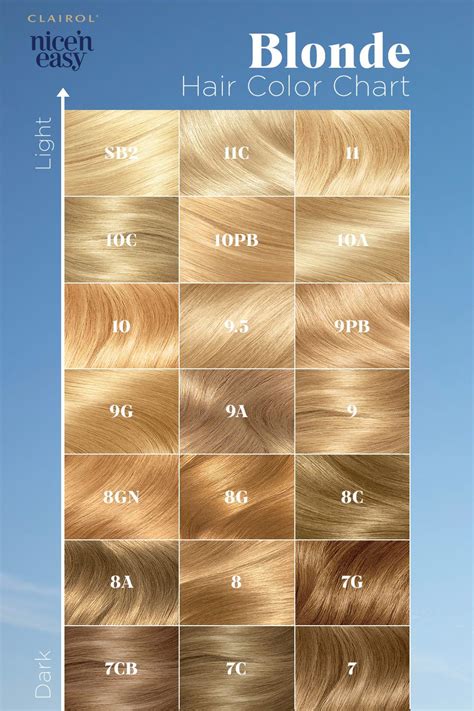 Blonde Level Chart