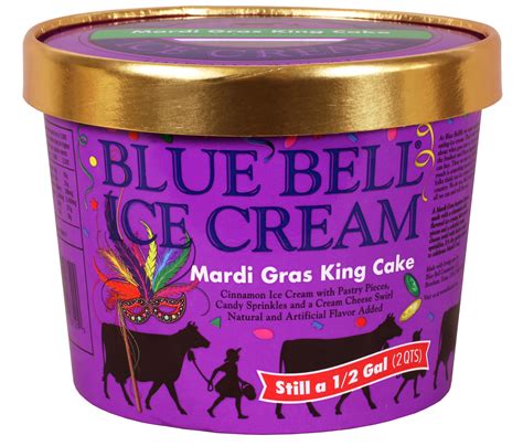 Blue Bell Mardi Gras Ice Cream: A Taste of the Big Easy