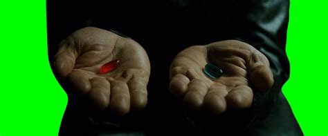 Blue Pill Red Pill Meme Template