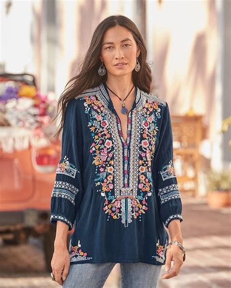 Blue Top From Mail Order Sundance Clothes Catalog