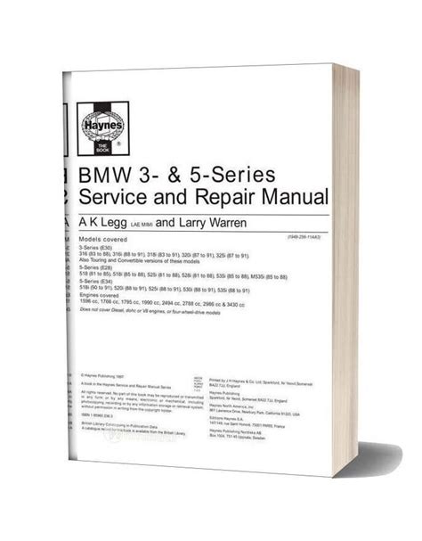 Bmw 3 And 5 Series Service And Repair Manual