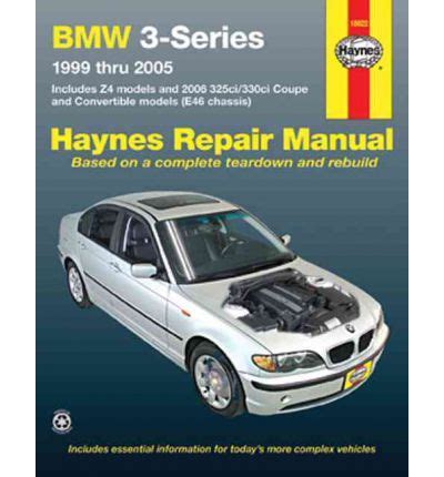 Bmw 3 Series E46 M3 Convertible 1999 2005 Service Manual