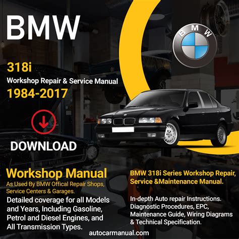 Bmw 318 318i 1984 1990 Factory Service Repair Manual Pdf