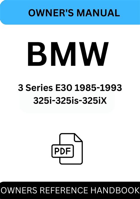 Bmw 325i 1995 Repair Service Manual