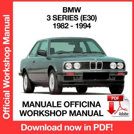 Bmw 325i E30 Service Repair Manual 1987 1991