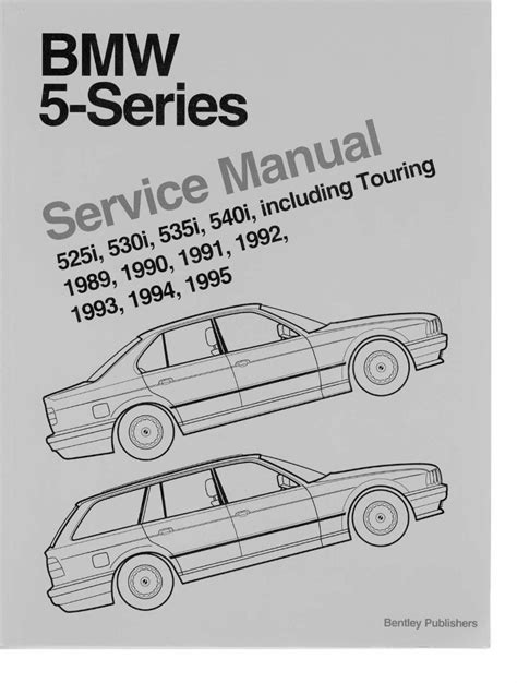 Bmw 5 Series 525 530 535 540 1995 Factory Service Repair Manual Download