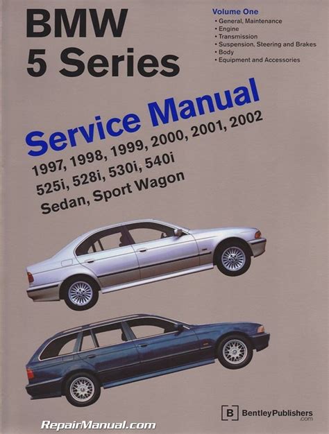 Bmw 520i 523i 528i E39 1997 2002 Repair Service Manual