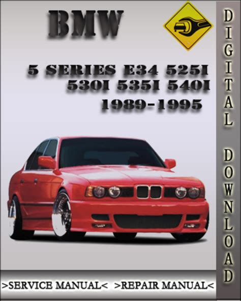 Bmw 525i 1989 Factory Service Repair Manual