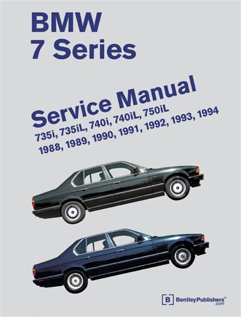 Bmw 7 Series E32 1989 Repair Service Manual