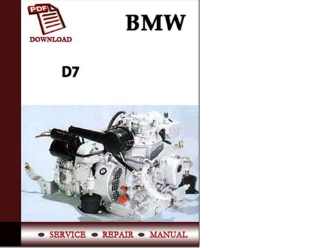 Bmw D7 Workshop Service Repair Manuals Pdf Download