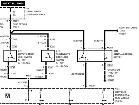 Bmw E36 Central Locking Wiring Diagram