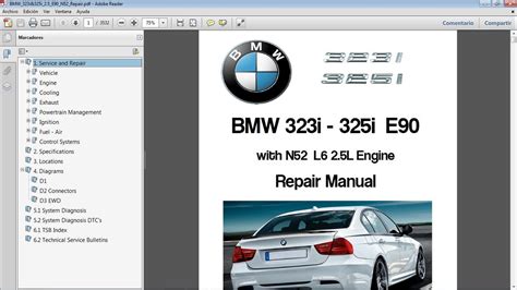 Bmw E90 323i Workshop Manual