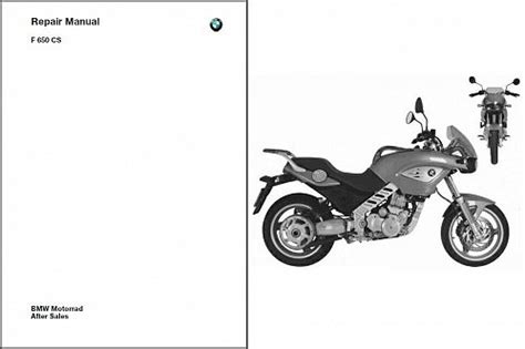 Bmw F 650 Cs F650cs 2001 2005 Workshop Service Repair Manual