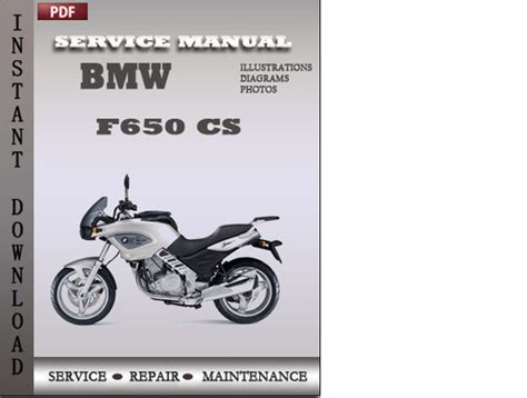 Bmw F 650 Gs Service Repair Manual Download