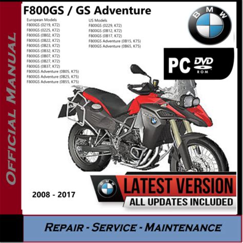 Bmw F800 Gs Adventure 2013 Service Repair Manual