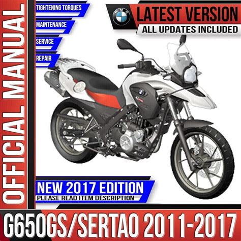 Bmw G650gs R13 2010 2013 Service Repair Manual