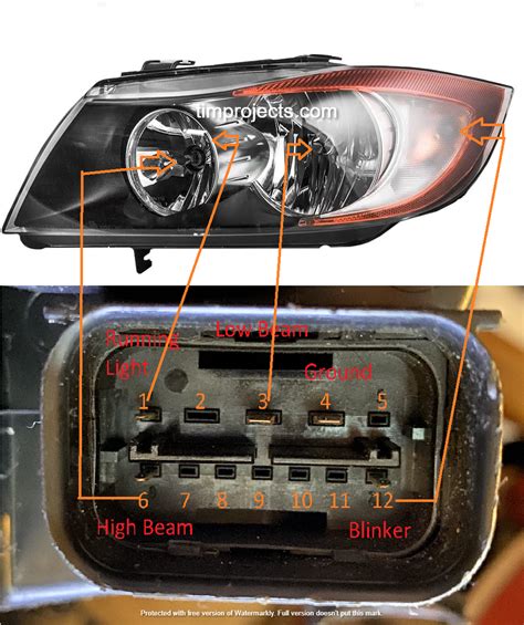 Bmw Headlight Wiring Diagram