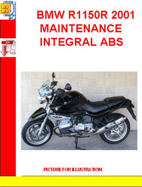 Bmw R 1150 R R1150r Integral Abs Service Maintenance Manual Free Preview