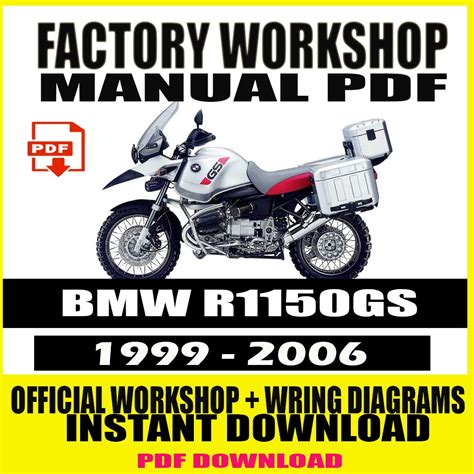 Bmw R1150gs Workshop Service Manual Repair Manual Download