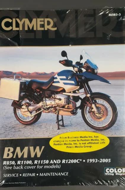 Bmw R850 1995 2007 Workshop Service Repair Manual