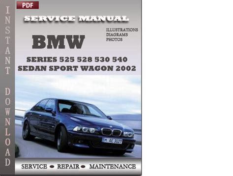 Bmw Sport Wagon 2002 Repair Service Manual