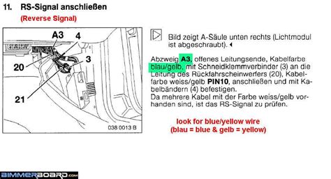 Bmw X5 Reverse Light Wiring Diagram