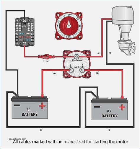 Boat Battery Isolator Switch Wiring Diagram