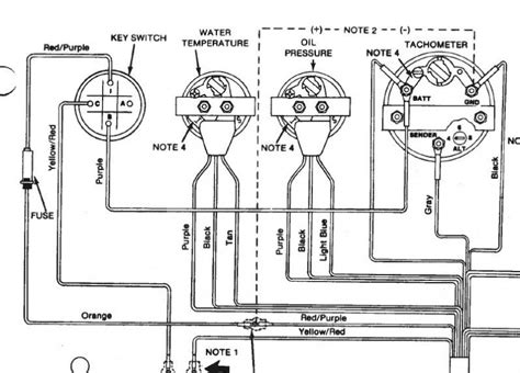 Boat Gauge Wiring Diagram For Tachometer