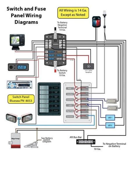 Boat Wiring Diagram Schematic Soke