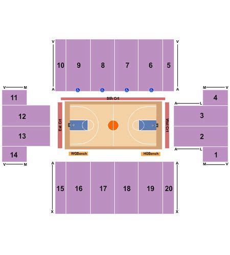 Bob Carpenter Center Seating Chart