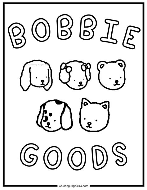 Bobbie Goods Printables