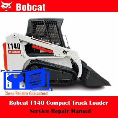 Bobcat T140 Repair Manual Track Loader A3l720001 Improved