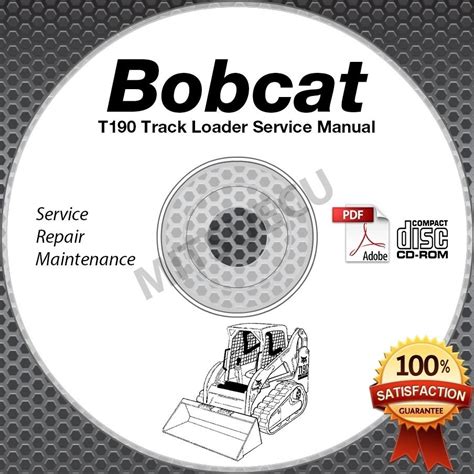 Bobcat T190 Repair Manual Track Loader A3ln11001 Improved