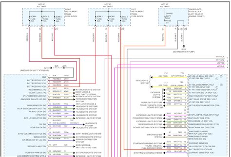 Body Control Module Wiring Diagrams