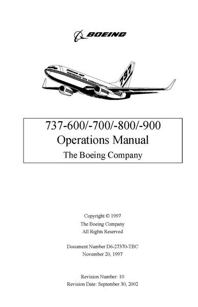 Boeing 737 Structural Repair Manual