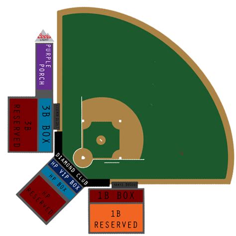 Boise Hawks Seating Chart
