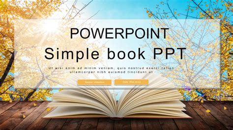 Book Powerpoint Template