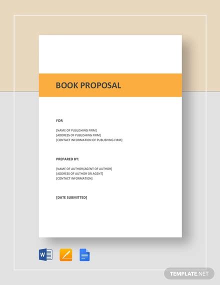 Book Proposal Template