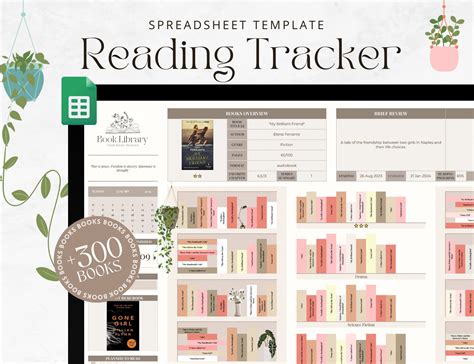 Book Tracker Template Google Sheets Free