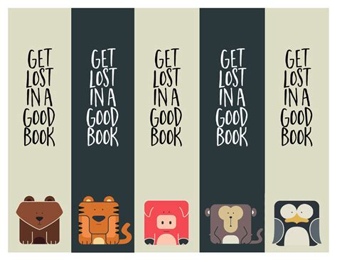 Bookmark Printables Free