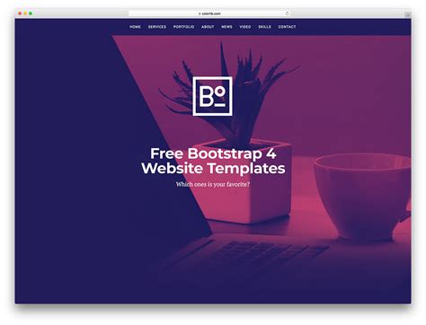 Bootstrap 4 Templates