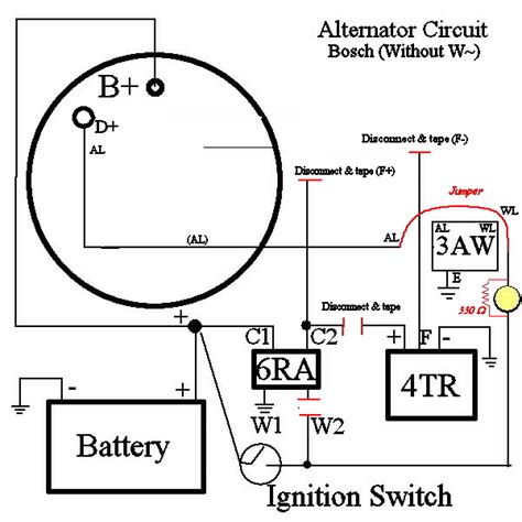 Bosch Alternators Wiring Diagram