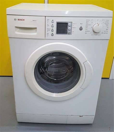Bosch Exxcel 7 Washing Machine Manual