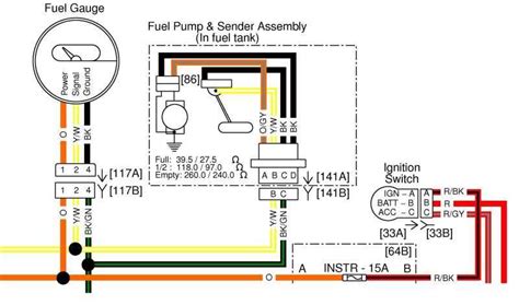 Bosch Fuel Gauge Wiring Diagram Schematic